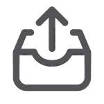 Outbox SVG Icon